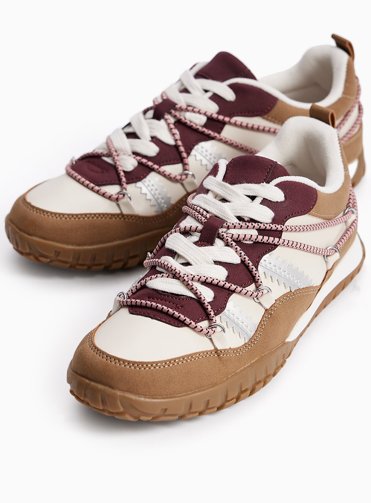 Beige Hiking Trainers 5 - Image 3 thumbnail